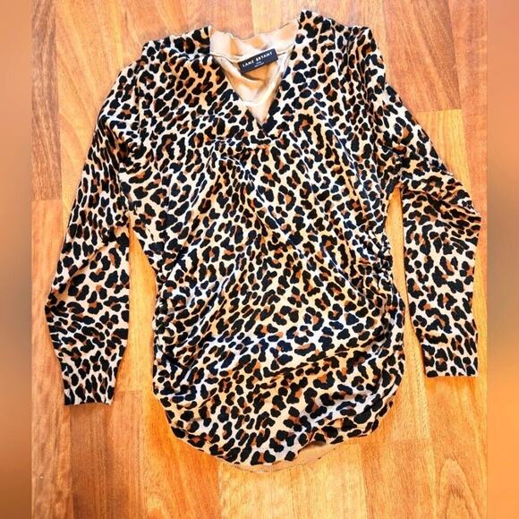 Lane Bryant Leopard print sweater size 14/16 - Picture 1 of 4